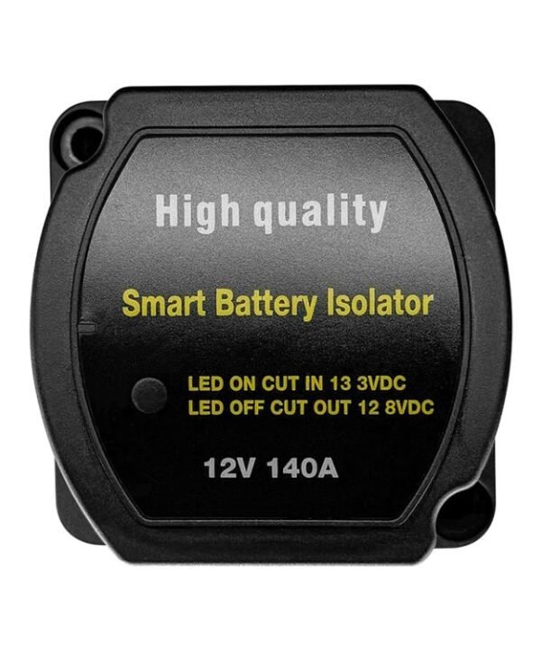 12V 140A Car Yacht RV Smart Dual Battery Isolation Controller with Relay