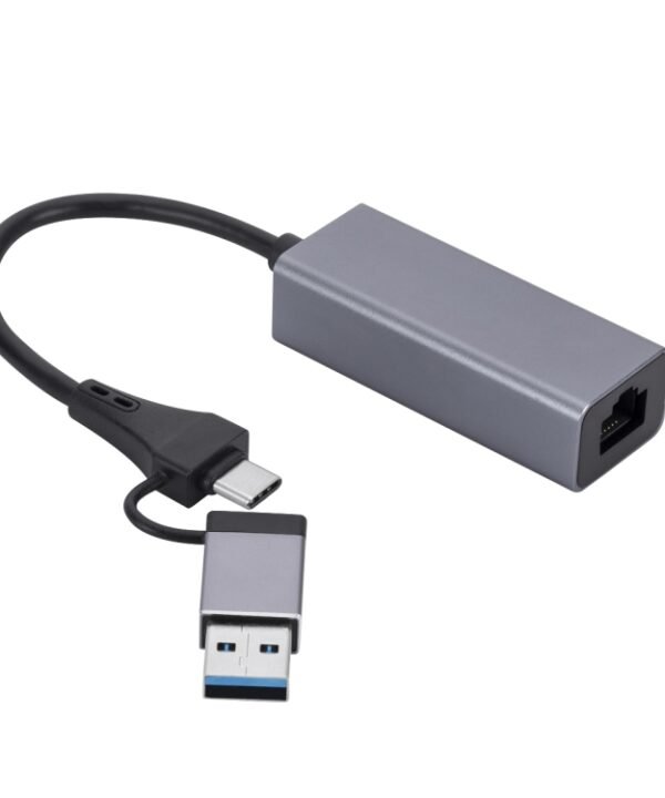 SL-017 USB3.0 Gigabit Network Type-C to Network Port USB HUB