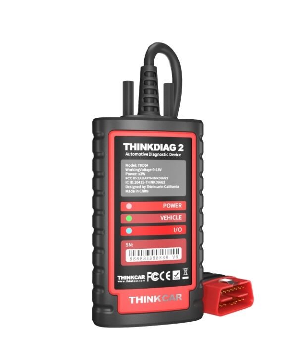 THINKCAR ThinkDiag 2 SP164-V Car Full System Diagnosis OBD2 Scanner