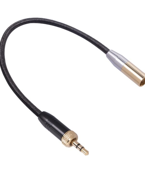 SB419M120-03 3.5mm Male to Mini XLR 3pin Male Audio Cable, Length: 30cm