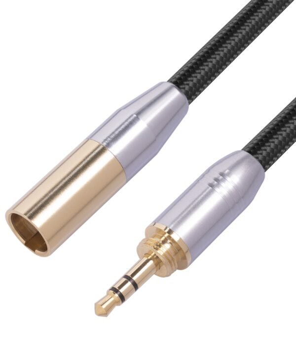 SB423M120-03 3.5mm Male to Mini XLR 3pin Male Audio Cable, Length: 30cm