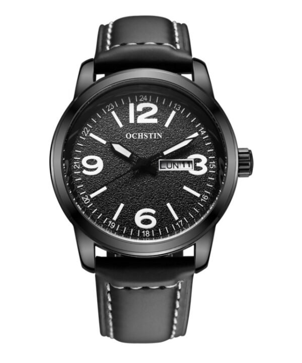 Ochstin 6047B Business Style Quartz Men Leather Watch