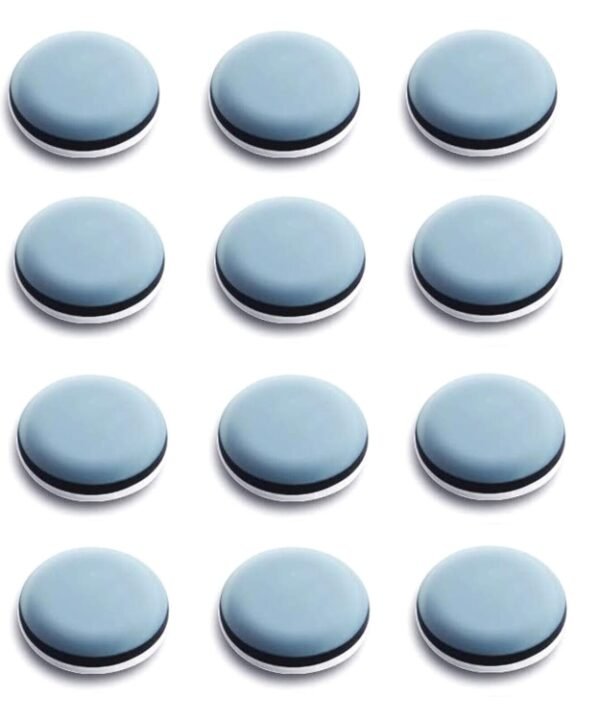 16 in 1 20mm Round Table Chairs Non-slip Foot Mat
