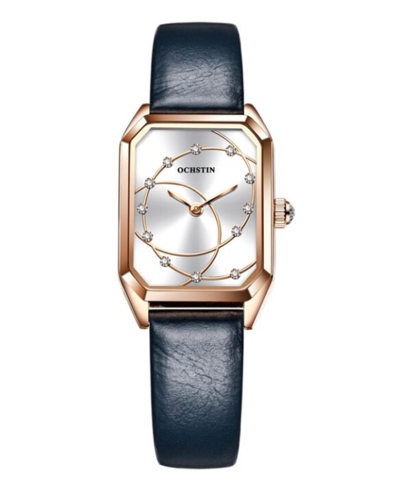 Parangon Series Fashion Casual Leather Strap Quartz Watch, OCHSTIN 7008C