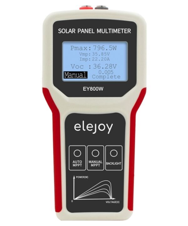 Elejoy EY800W  800W Solar Panel Power Supply Multimeter