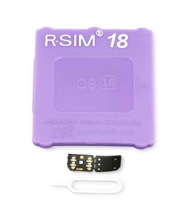 R-SIM 18 Turns Locked Into Unlocked iOS16 System Universal 5G Unlocking Card