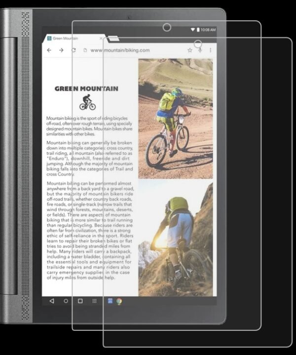 2 PCS For Lenovo Yoga Tab3 Pro-X90Y 10.1 9H 0.3mm Explosion-proof Tempered Glass Film