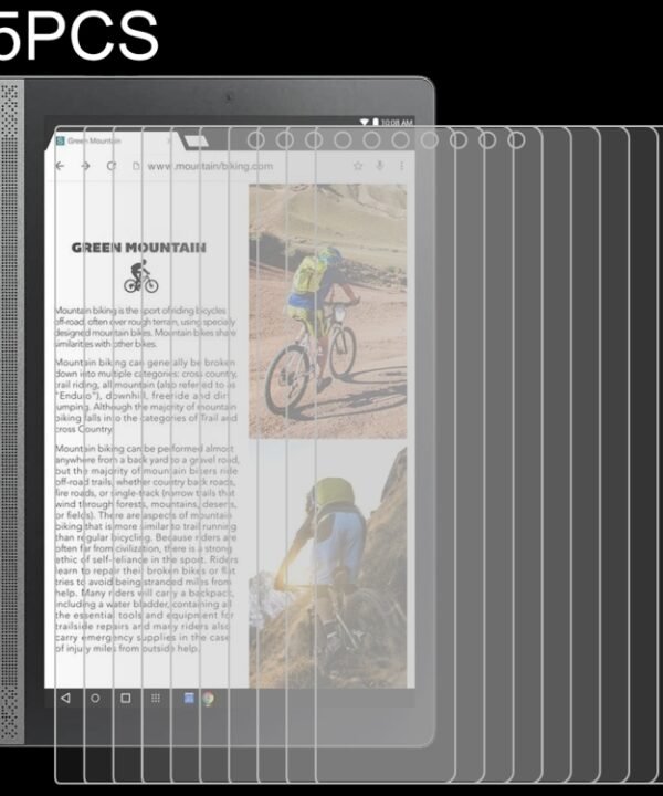25 PCS For Lenovo Yoga Tab3 Pro-X90Y 10.1 9H 0.3mm Explosion-proof Tempered Glass Film