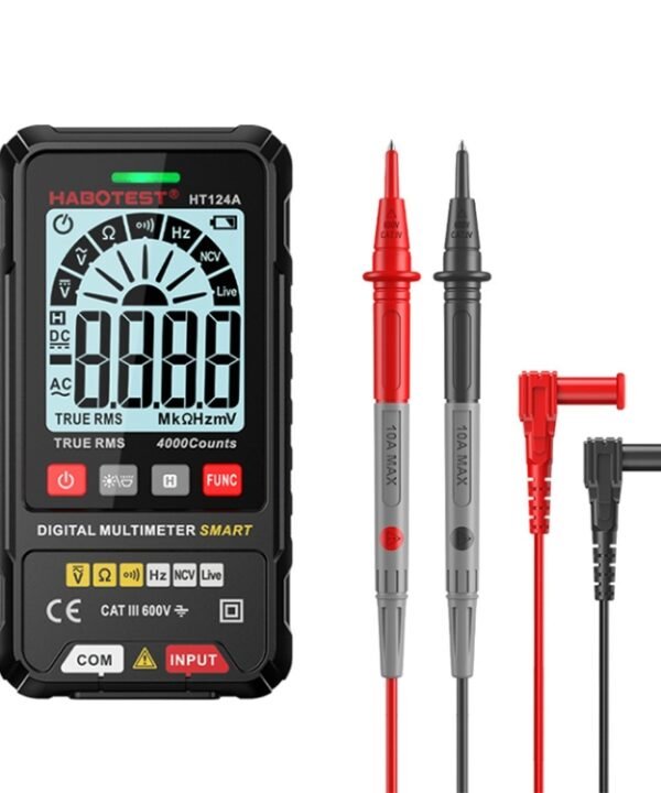 HABOTEST Mini Digital Display High-precision Multimeter, HT124A, HT124A+, HT124B, HT124B+