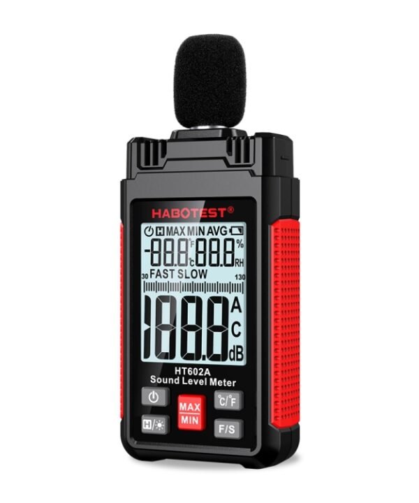 HABOTEST HT602 Multifunctional Digital Display Noise Decibel Tester
