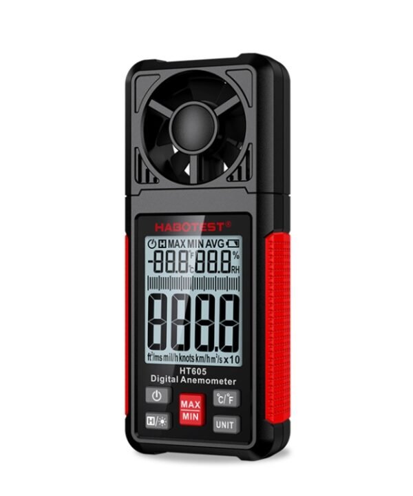 HABOTEST HT605 Portable Intelligent Digital Display Handheld Wind Speed Tester