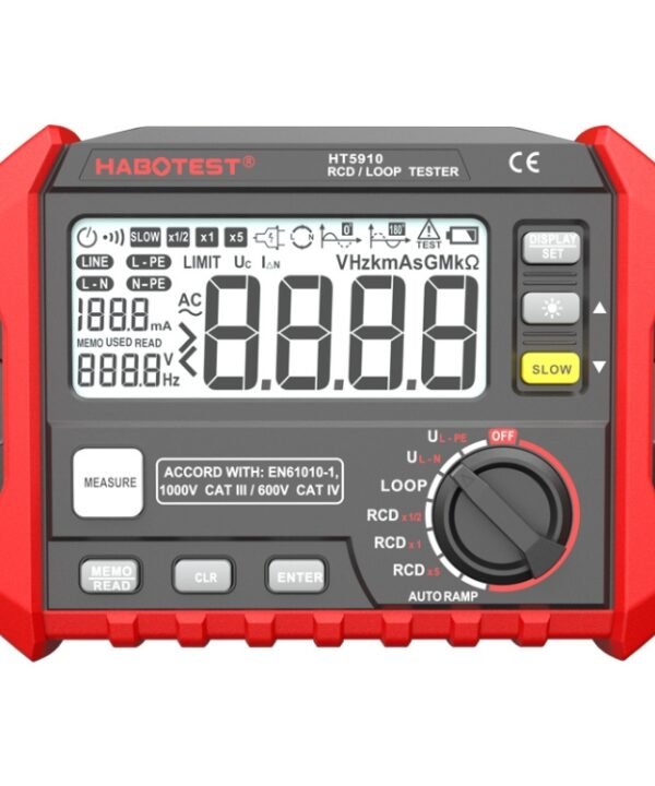 HABOTEST HT5910 Leakage Switch & Loop Resistance Tester