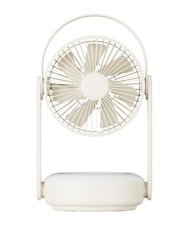WT-F62 Outdoor Portable USB Charging Air Cooling Fan with LED Night Lamp
