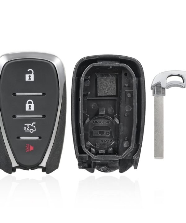 For Chevrolet / Opel 3+1 Button + Horn Button Car Key Case Remote Control Shell