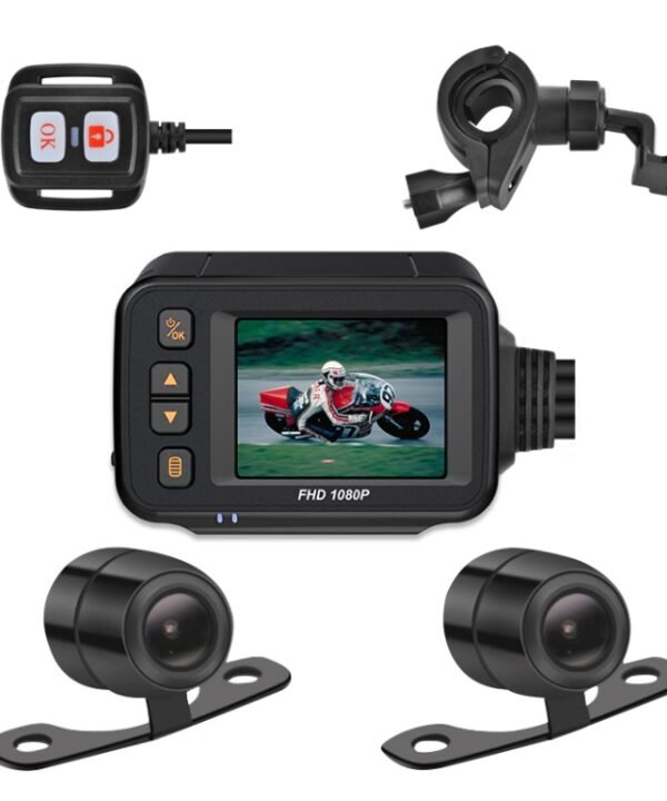 SE30 2.0 inch 1080P Waterproof HD Motorcycle DVR, Support TF Card / Cycling Video / Parking Monitoring