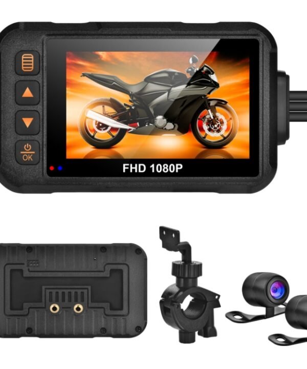 SE60 3.0 inch Waterproof HD Motorcycle DVR, Support TF Card / Cycling Video / Parking Monitoring