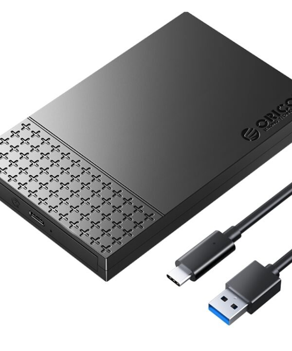 ORICO ORICO-2526C3-V1 2.5 inch USB 3.0 USB-A to Type-C Hard Drive Enclosure External Storage Case , Type-C