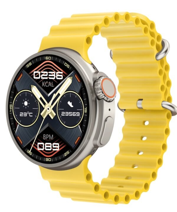 K9 Ultra Pro 1.39 inch Silicone Band IP67 Waterproof Smart Watch Support Bluetooth Call / NFC