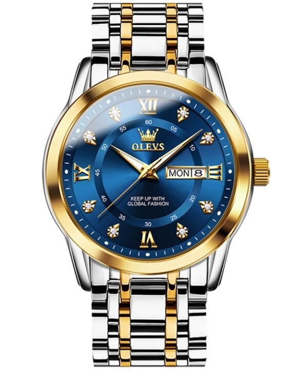 OLEVS 5513 Men Business Luminous Waterproof Quartz Watch