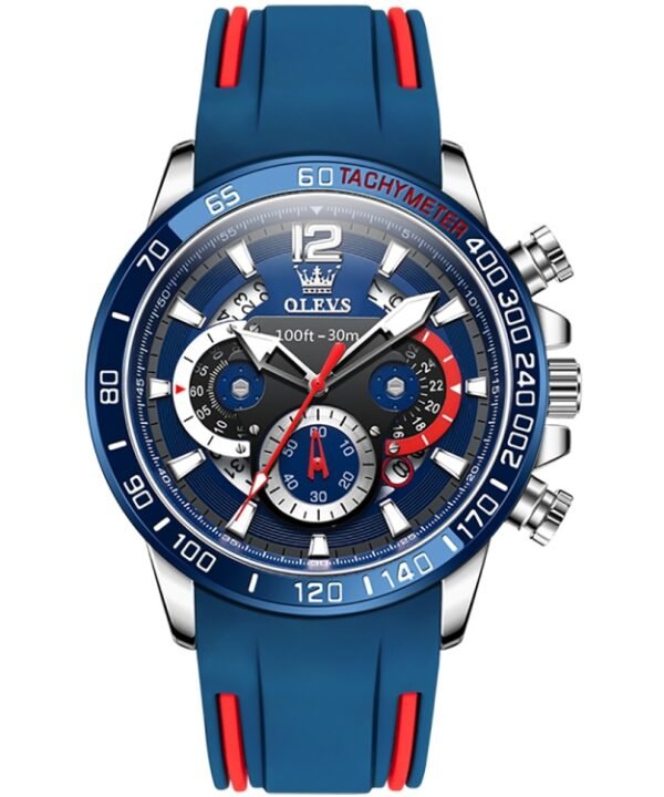 OLEVS 9936 Men Multifunctional Sports Waterproof Quartz Watch