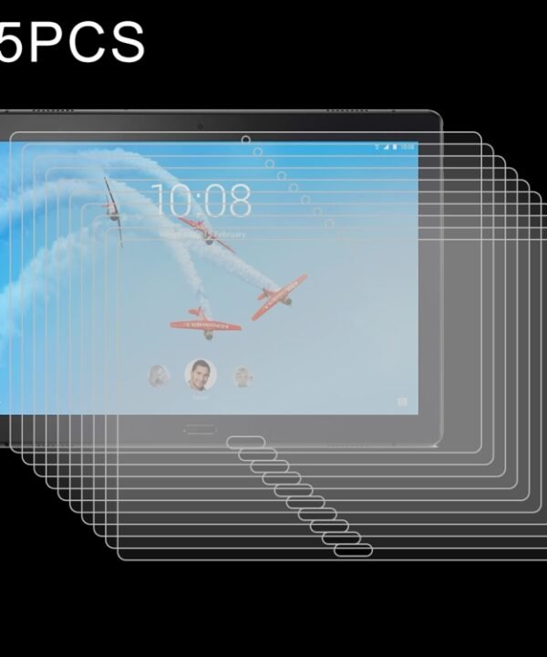25 PCS For Lenovo Tab P10 X705M 9H 0.3mm Explosion-proof Tempered Glass Film