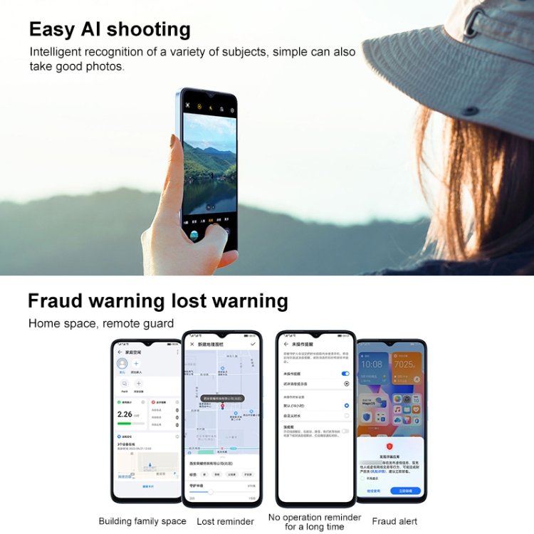 Honor Play 40C 5G, 6.56 inch MagicOS 7.1 Snapdragon 480 Plus Octa Core up to 2.2GHz, Network: 5G, Not Support Google Play, 6GB+128GB - Image 9