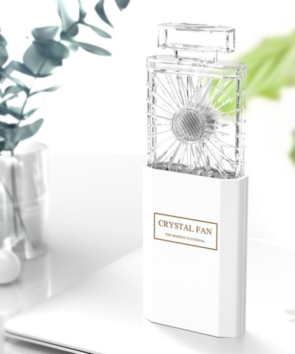 Perfume Shape Portable Fan Hidden Blade Fan