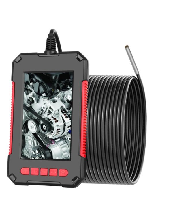 P40 3.9mm Red HD Waterproof Portable Integrated Hand-held Vertical Screen Industry Endoscope, 2m, 5m, 10m