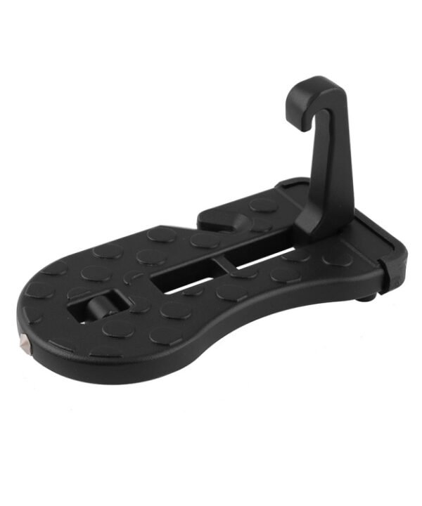 BF013-BK Automotive Door Step Hook Aluminum Foldable Ladder Mini Foot Pedal for Jeep SUV Truck WP