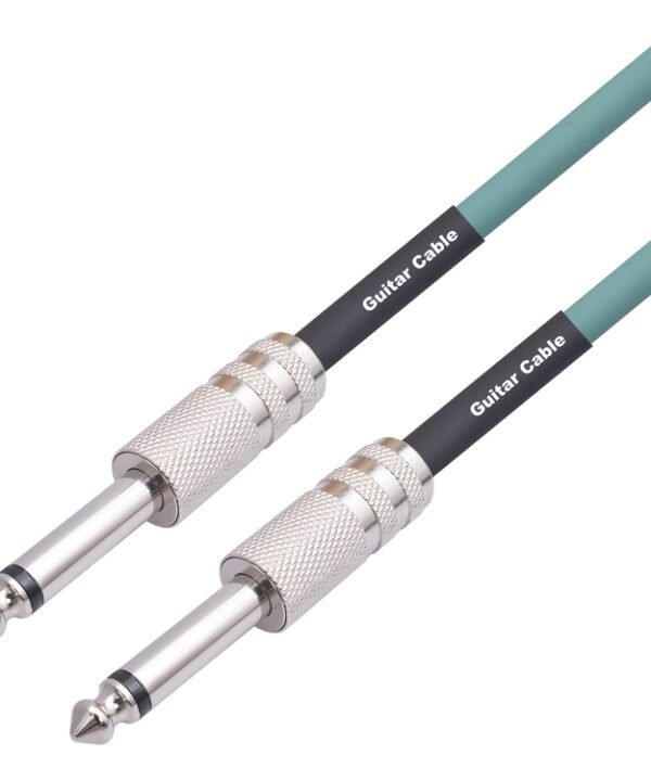 3045GR Mono 6.35mm Plug Male to Male Electric Guitar Audio Cable, 1m, 1.8m, 3m, 5m, 10m