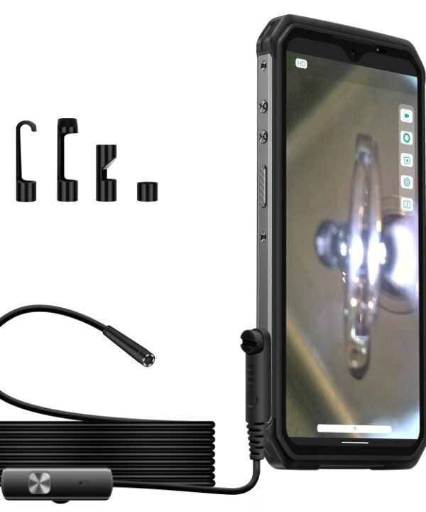 Ulefone Endoscope E1 IP67 Waterproof 3 in 1 Endoscope for Ulefone Power Armor 21 / 19 / 18T / 16 Pro / 13 / Armor Pad, uSmart E1