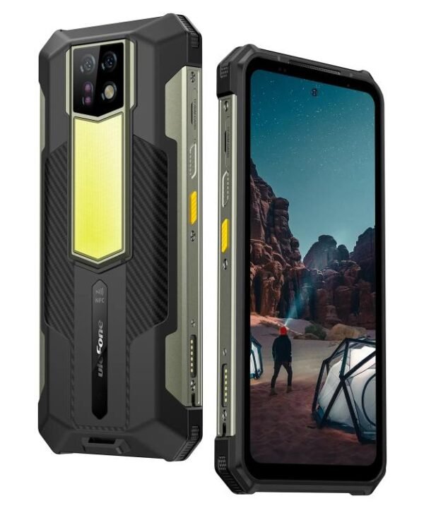 Ulefone Armor 24, Rugged Phone, Side Fingerprint, 22000mAh, 6.78 inch Android 14 MediaTek Helio G96 Octa Core, Network: 4G, NFC, Armor 24