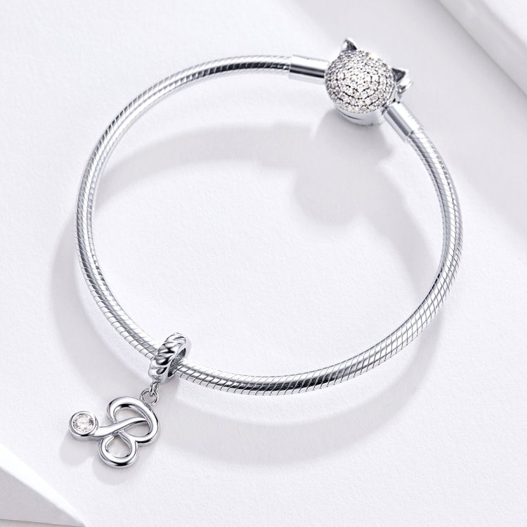 S925 Sterling Silver 26 English Letter Beads DIY Bracelet Necklace Accessories, A, B, C, D, E, F, G, H, I, J, K, L, M, N, O, P, Q, R, S, T, U, V, W, X, Y, Z - Image 4