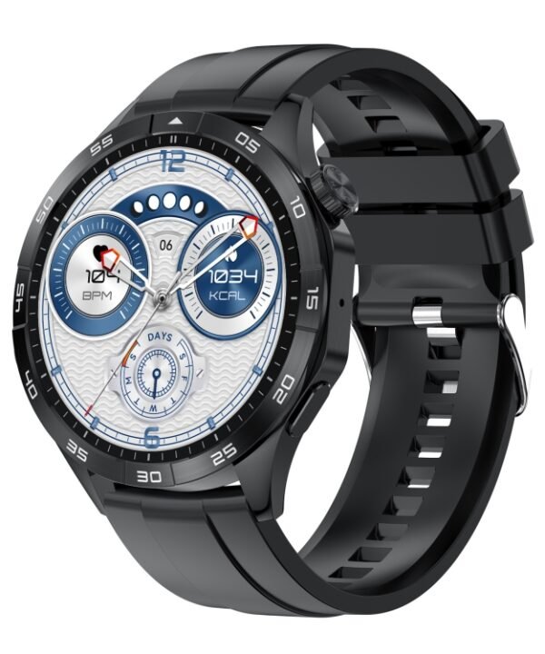 LEMFO HK4 1.43 inch AMOLED Round Screen Smart Watch Supports Bluetooth Calls