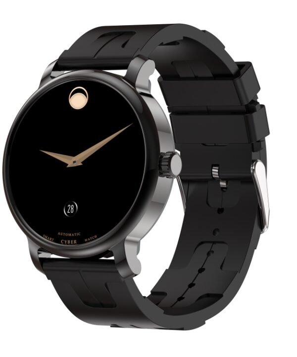 LEMFO LF35 1.43 inch AMOLED Round Screen Silicone Strap Smart Watch Supports Blood Oxygen Detection