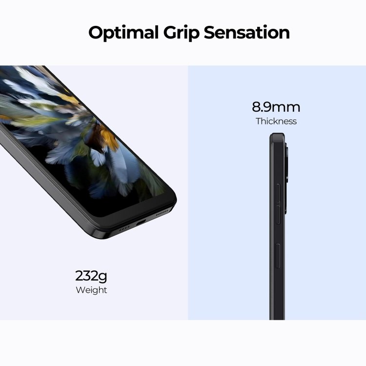HOTWAV Note 13, Side Fingerprint Identification, 6.6 inch Android 13 T606 Octa Core up to 1.6GHz, Network: 4G, OTG, 4GB+128GB - Image 6