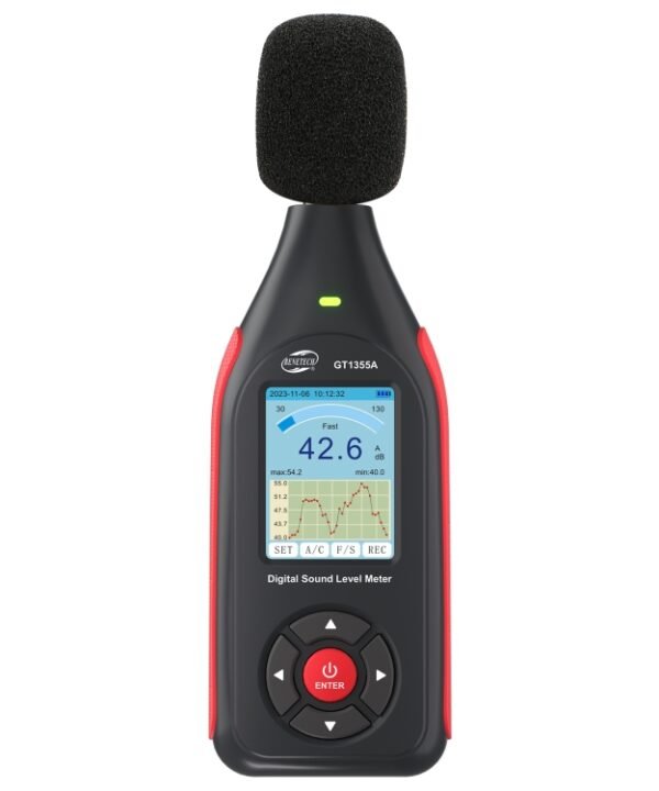 BENETECH GT1355A LCD Display Decibel Tester