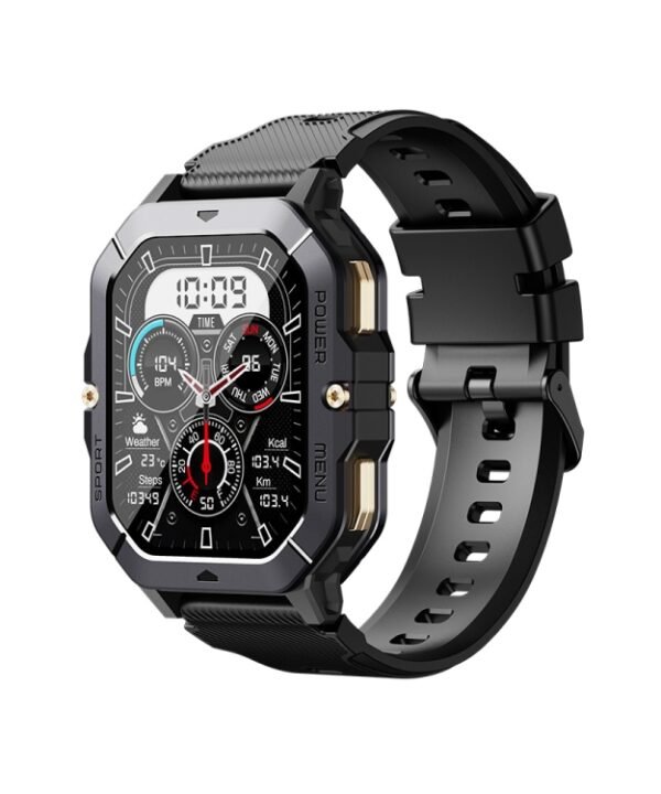 LEMFO C28 2.02 inch Sport Smart Watch, Support Bluetooth Call / Sleep / Blood Oxygen / Heart Rate / Blood Pressure Health Monitor