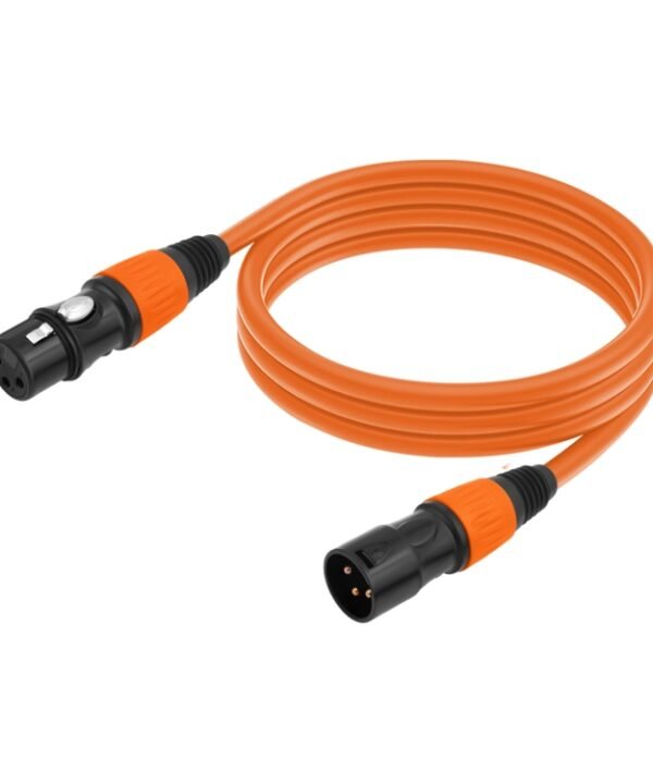 JC1015 XLR 3pin Male to Female Audio Cable, 1m, 1.8m, 3m, 5m, 10m