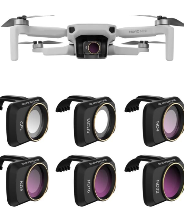 Sunnylife MM-FI9258 For DJI Mavic Mini / Mini 2 6 In 1 Drone MCUV+CPL+ND4+ND8+ND16+ND32 Lens Filter
