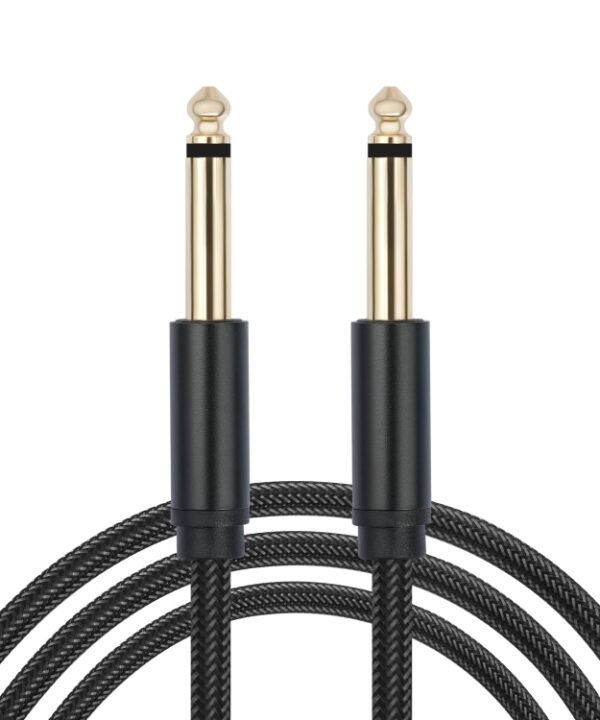 6.35mm 1/4 TRS Male to Male Electric Guitar Audio Cable, 3m, 5m