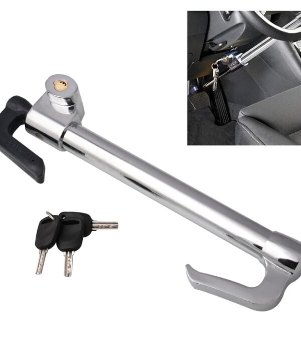 Universal Modified Clutch Lock Extendable Steering Wheel & Clutch Brake Lock