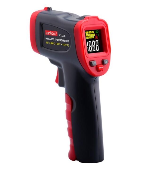Wintact WT327C portable infrared thermometer, measuring range: -50 to 800 degrees Celsius, WT327C