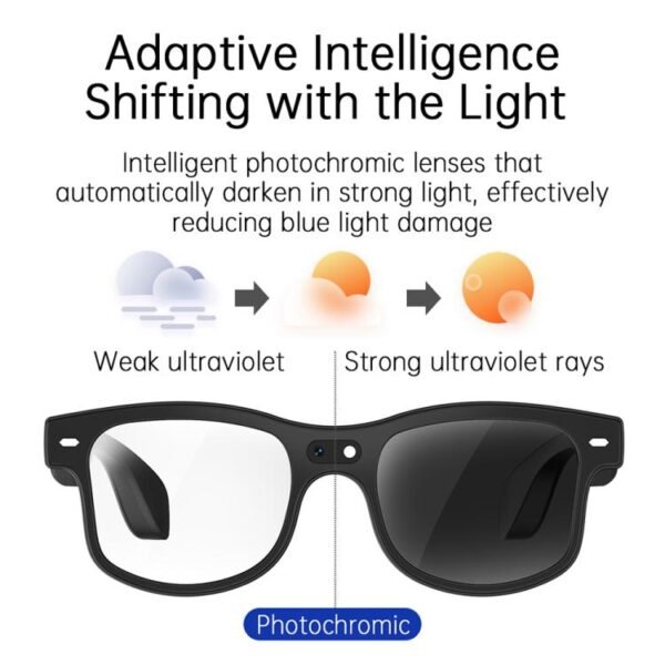 AIMB-G3 8MP Smart Voice Call AI Photo and Translation Glasses