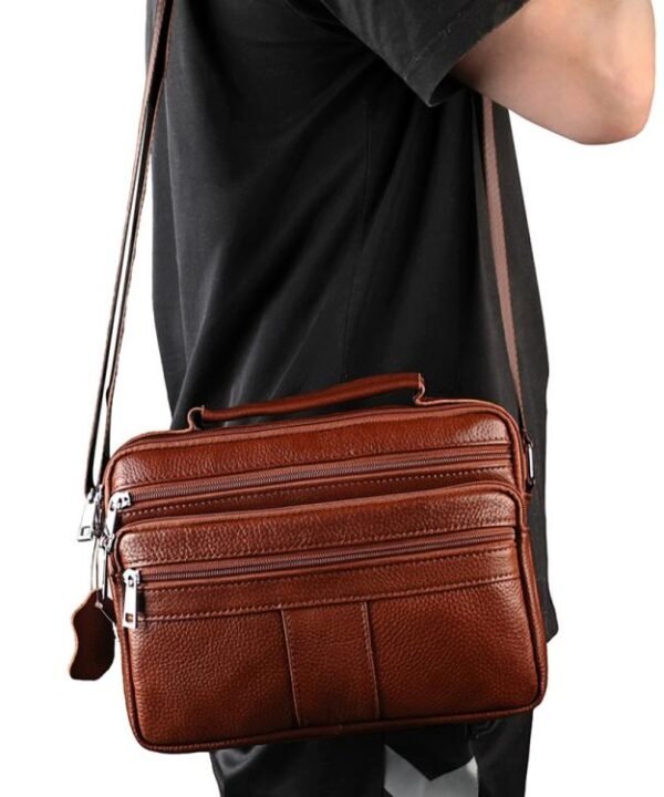 Top-grain Cowhide Multi-functional Handbag Shoulder Bag