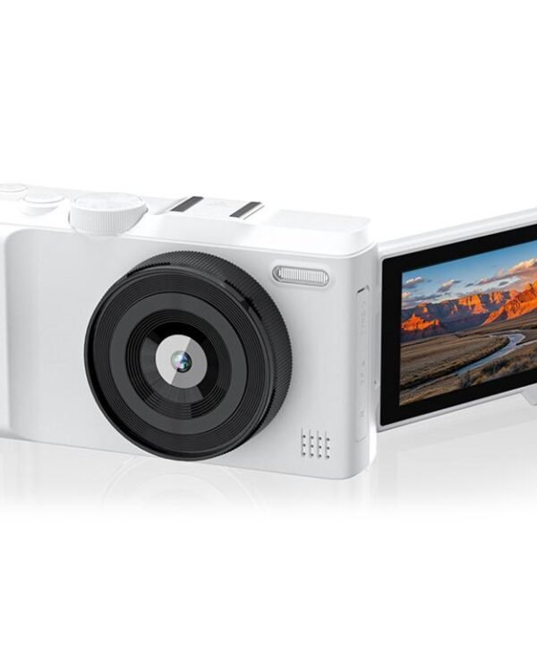 DX9 48MP 4K 3 inch HD LCD Flip Screen Retro Style CCD Mirrorless Digital Camera