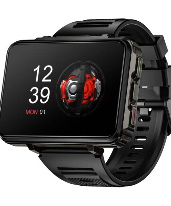 LOKMAT APPLLP 5 Max 4G Smart Watch, 2.4 inch MT6762 + PAR2822 Octa Core, Android 10.7, Heart Rate, Video Call, 4GB+64GB, 6GB+128GB