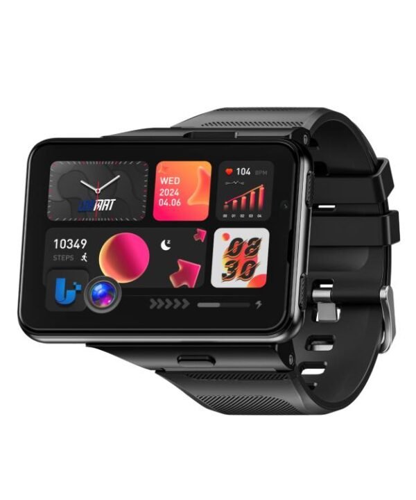 LOKMAT APPLLP Max 4G Smart Watch, 2.88 inch MT6765 Octa Core, Android 11, Heart Rate, Video Call, 6GB+128GB