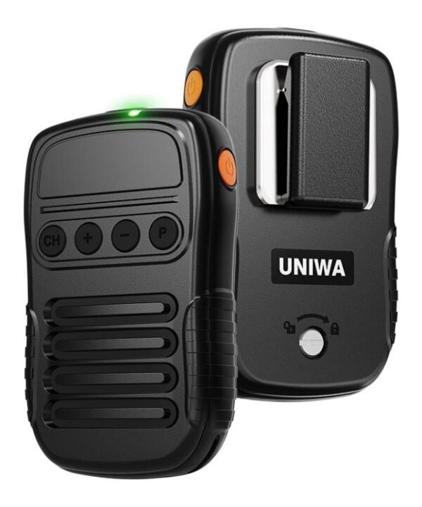 UNIWA BM008 BT5.2 Wireless Handheld Intercom PTT Microphone Walkie Talkie