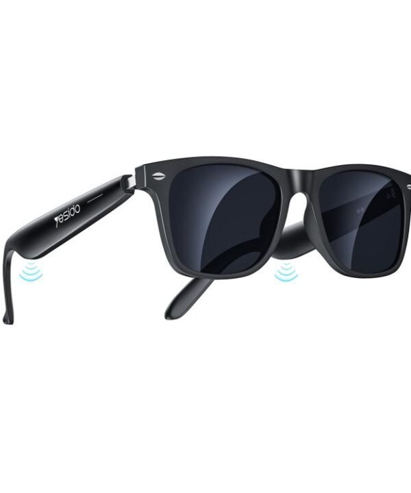 Yesido IO38 Smart Audio Glasses, Bluetooth-Compatible 5.0 Sunglasses with Hi-Fi Sound, Hands-Free Calling, Magnetic Charging & Long Battery Life, IO38